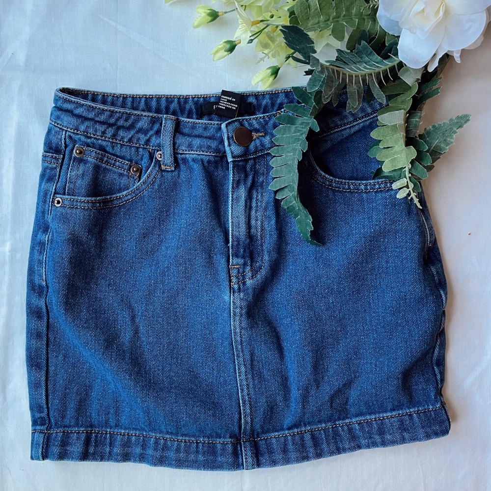 Forever 21 Jean Skirt